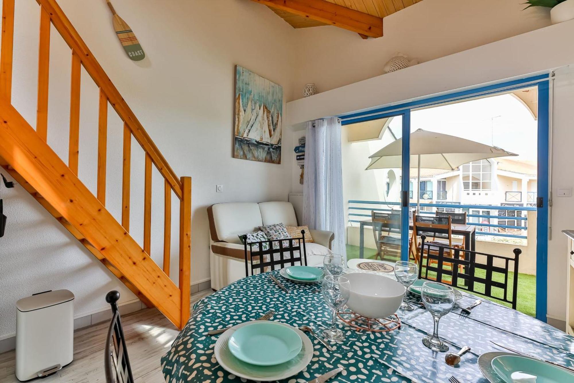 Un Balcon A La Mer - Studio Vue Sur Mer Bretignolles-sur-Mer ภายนอก รูปภาพ