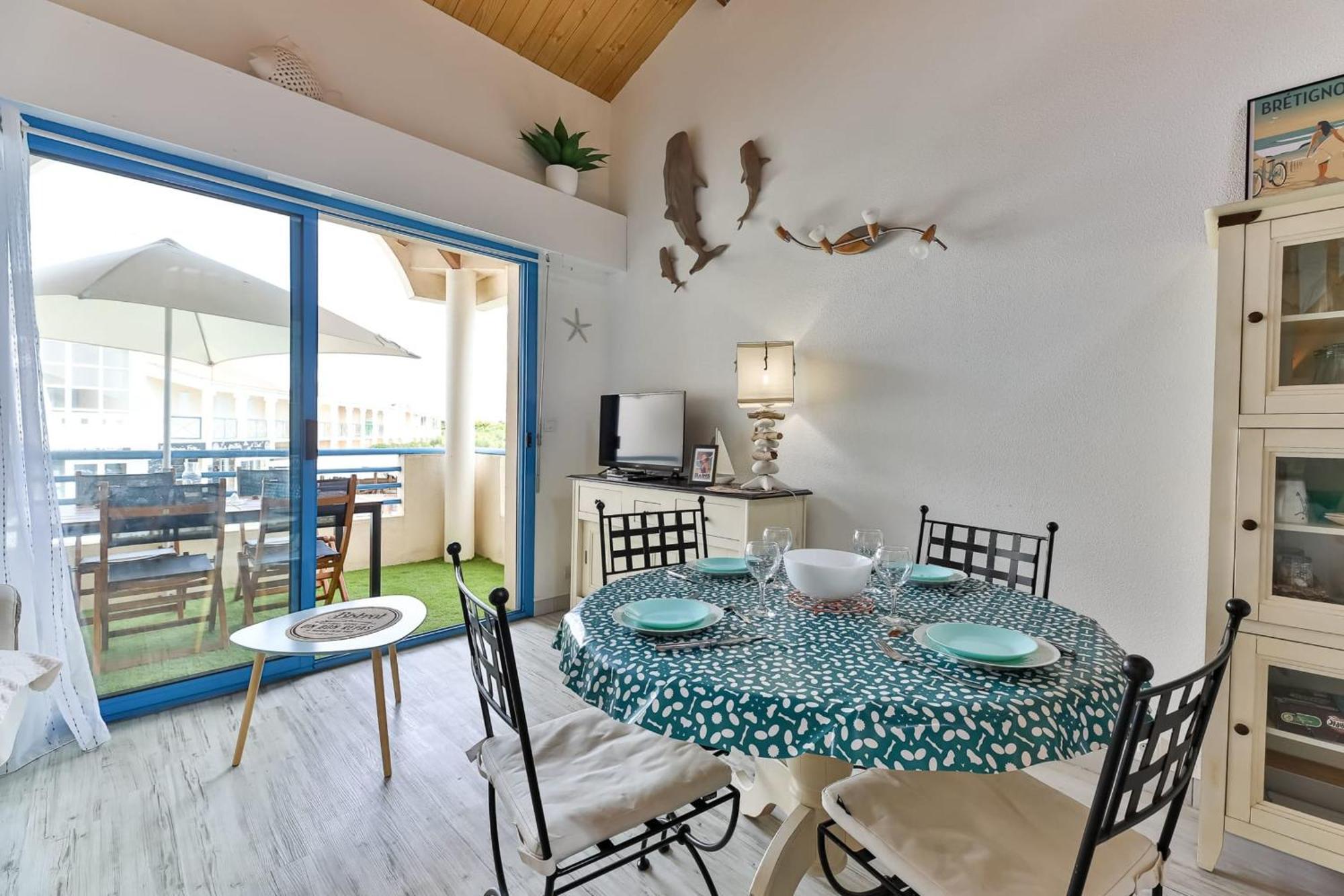 Un Balcon A La Mer - Studio Vue Sur Mer Bretignolles-sur-Mer ภายนอก รูปภาพ
